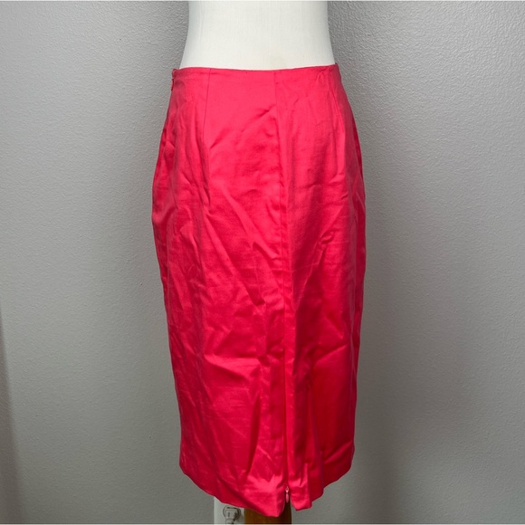 BLUEMARINE Raspberry Pink High-waisted Pencil Skirt - Picture 9 of 11